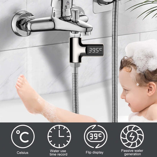 BAIFULAI digitalni LED termometer za tuš - (5–85 °C)