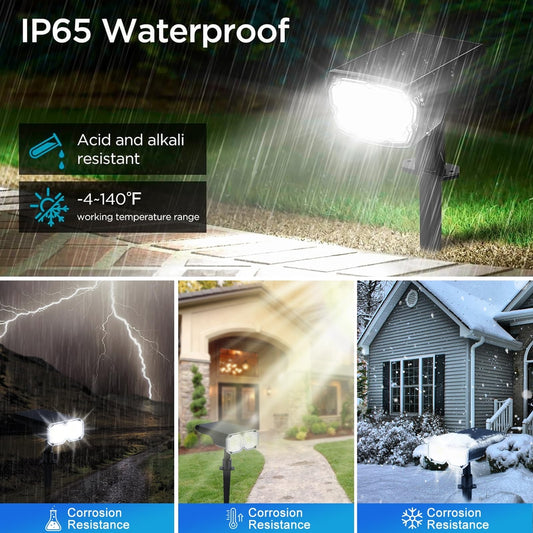🌞Solarna svetilka z avtomatskim vklopom - 2kos - naklikaj.si