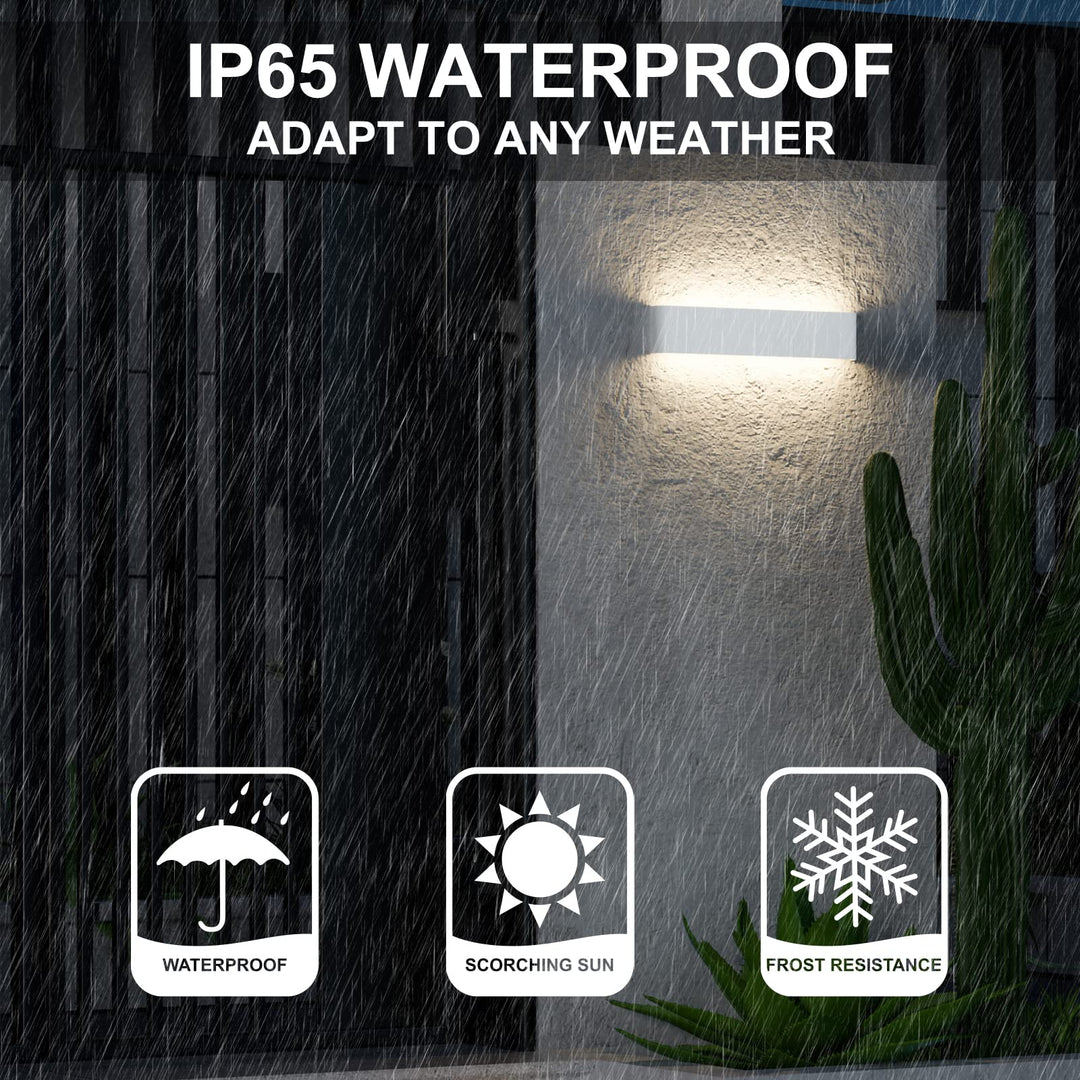 💡 LED stenska svetilka ChangM 16W, 4000K, 40cm, IP65 - POŠKODOVANA (glej sliko)