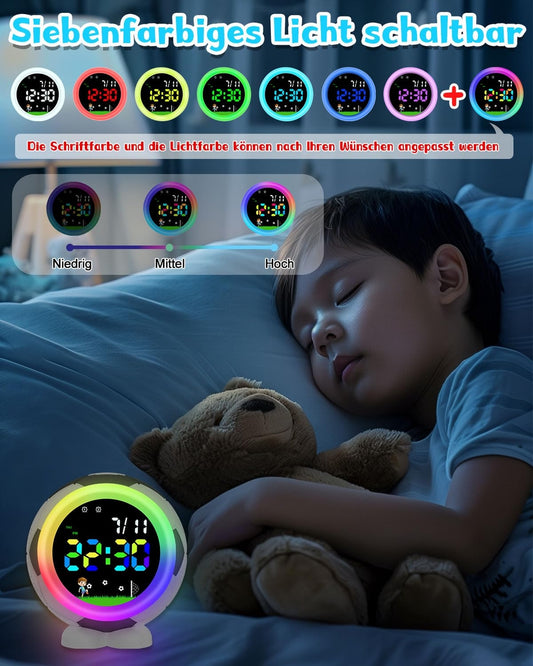 Otroška budilka v obliki nogometne žoge