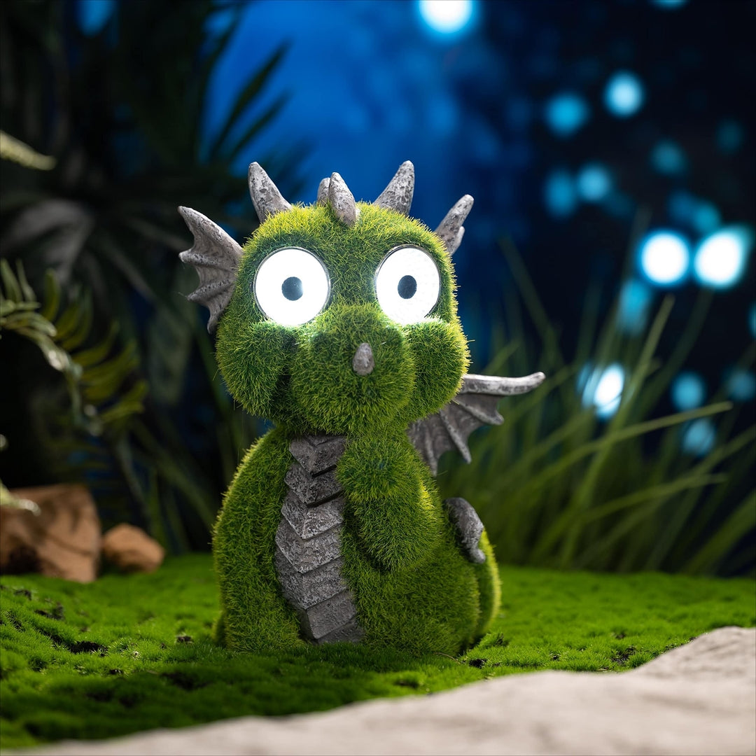 🐉 Solarni zmajček s svetlečimi LED očmi