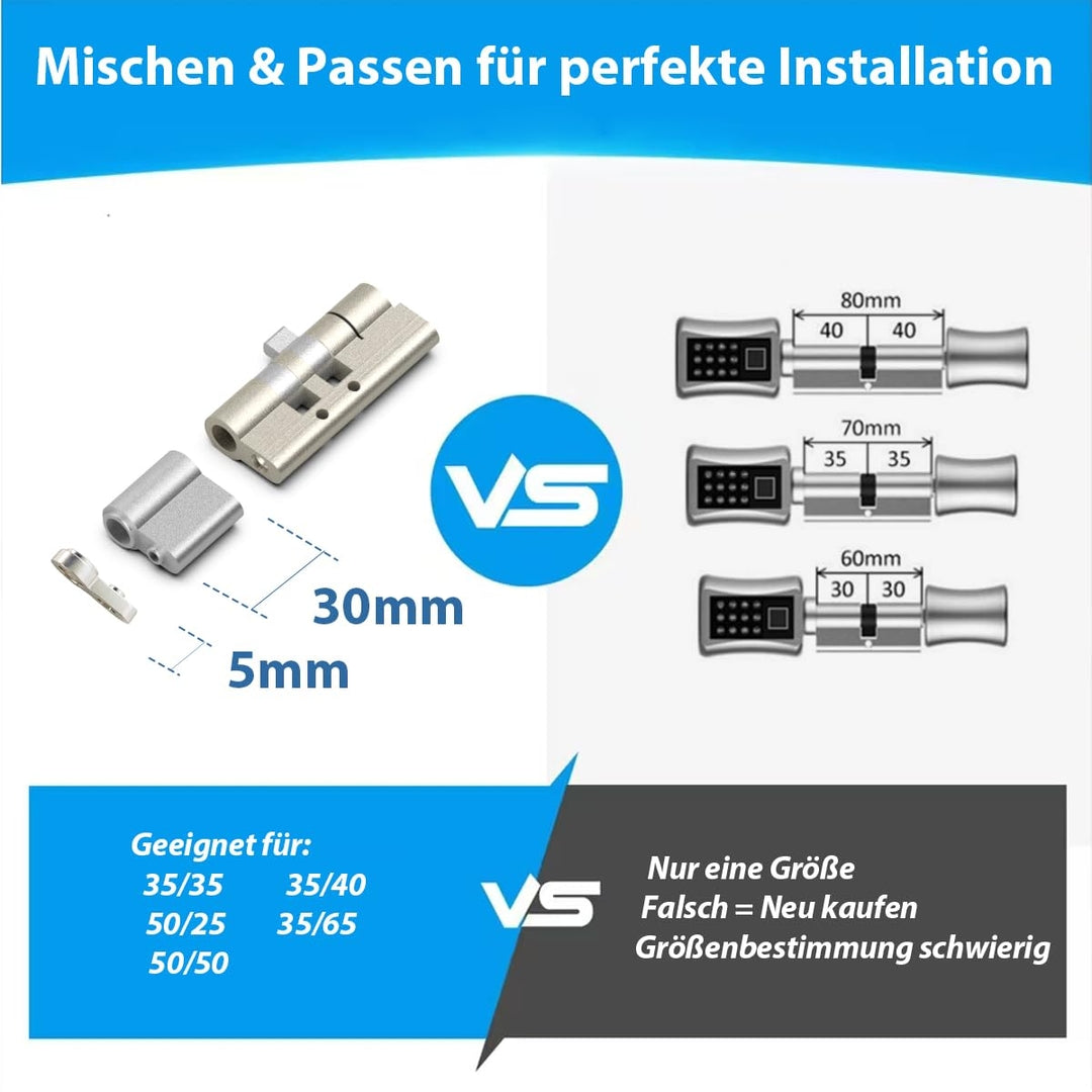 🔐 EseeSmart L111 pametna elektronska ključavnica s prstnim odtisom, kodo, kartico RFID in aplikacijo Tuya - naklikaj.si