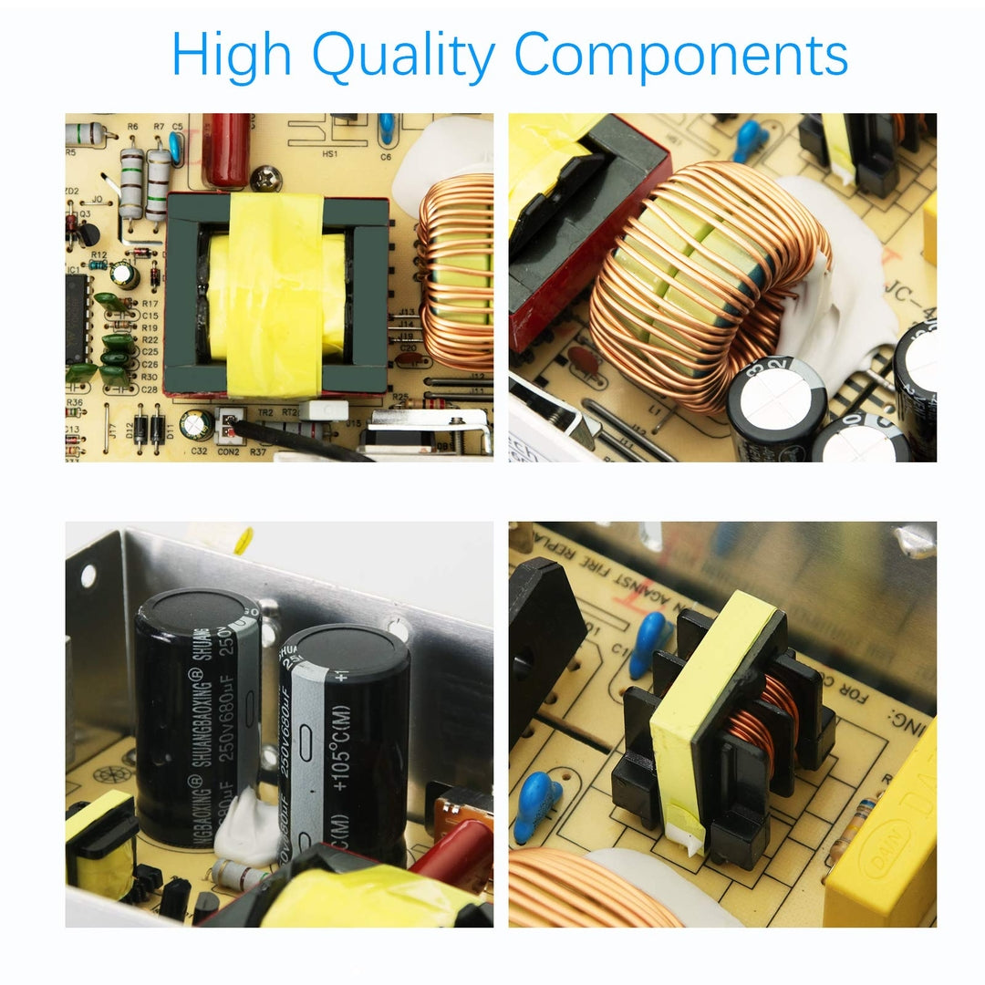 REDREX 24V 15A napajalnik – 360W, z ventilatorjem, kovinsko ohišje