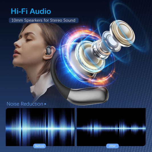 🎧 Prevajalske slušalke z LCD zaslonom, AI v realnem času, 144 jezikov