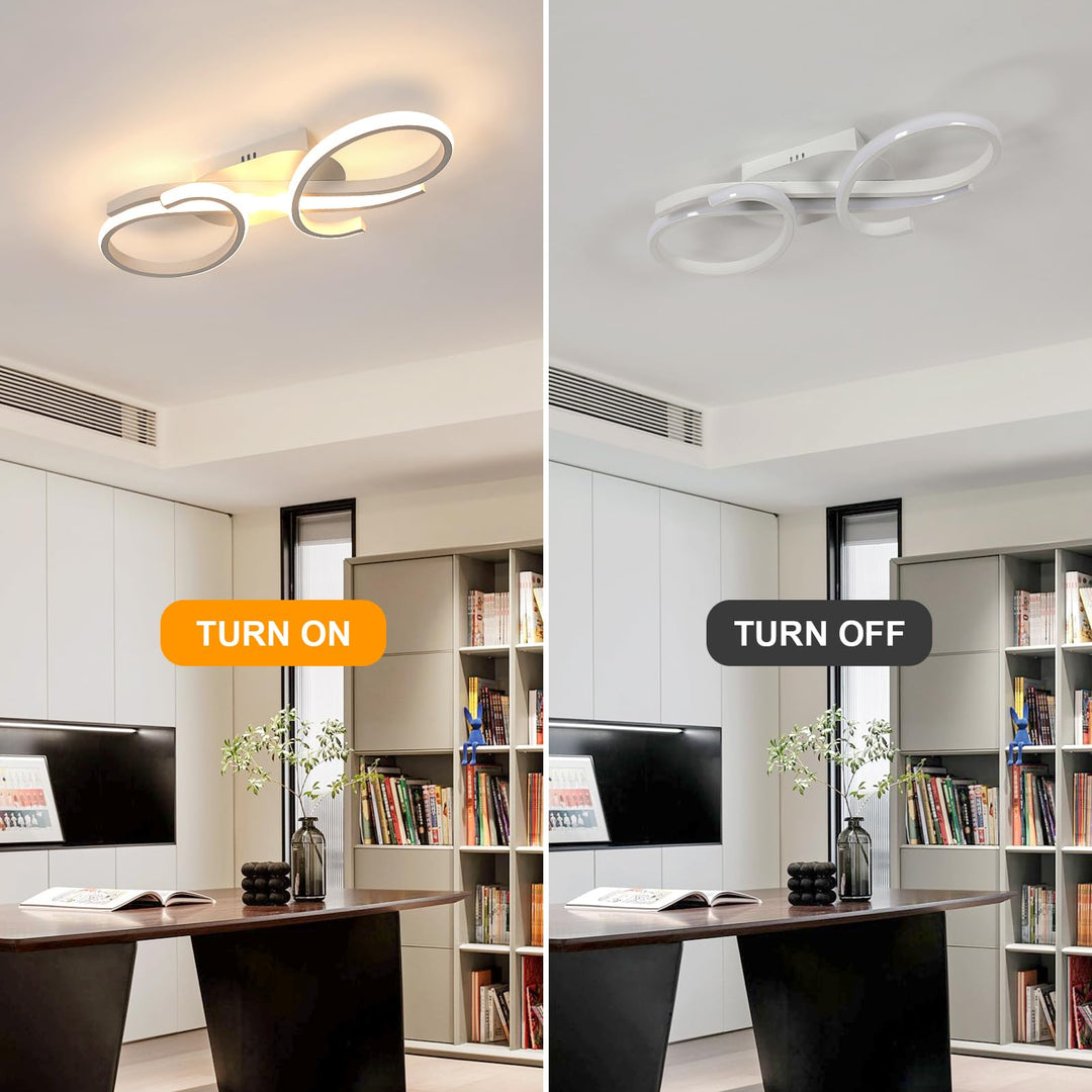 💡 Comely moderna LED stropna svetilka 36W, 3900lm, 3000K