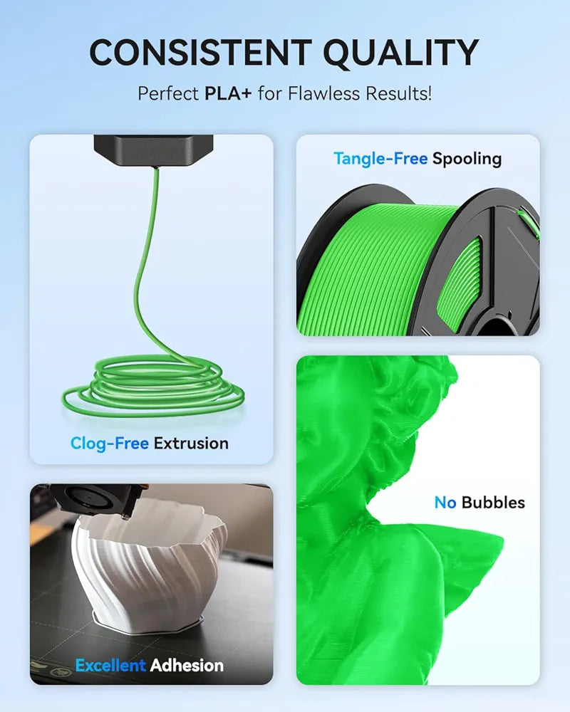 🧵 JAYO PLA+ filament - 1.75 mm, grey blue, 1,1kg