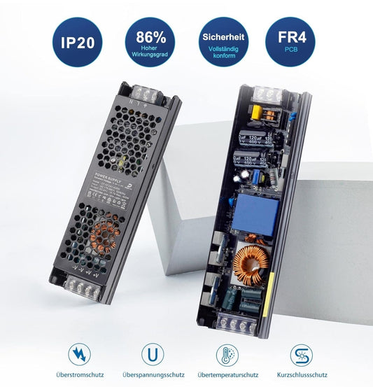 ⚡ DUSKTEC LED napajalnik 24V, 400W, IP20 - naklikaj.si