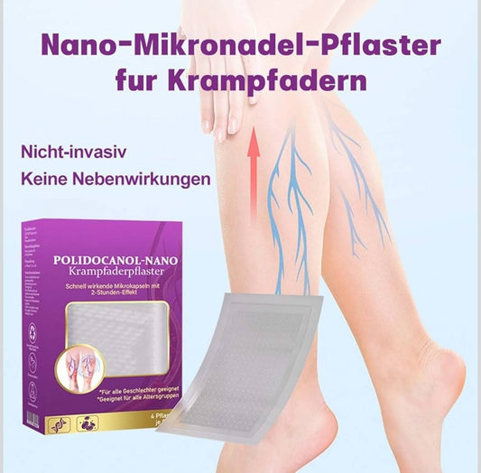 8x POLIDOCANOL-NANO obliži proti krčnim žilam (2x4kom)
