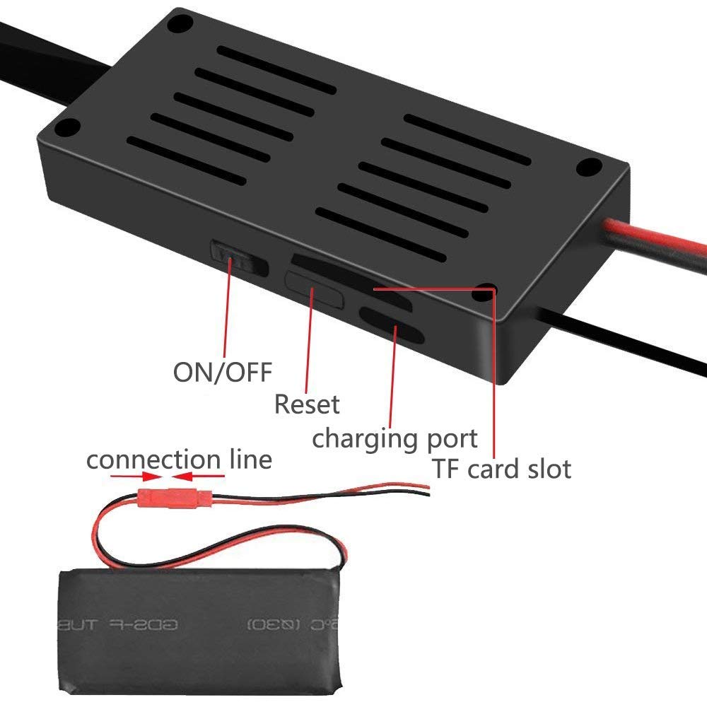 📷 Mini WiFi kamera 1080P – diskretna varnostna kamera