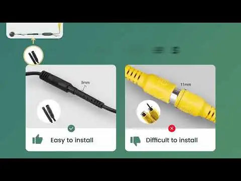 📷 GreenYi avto kamera AHD1080P – 170° širokokotni pogled - naklikaj.si