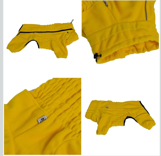 🦮 Topel zimski plašč iz flisa, odporen na veter – več barv in velikosti