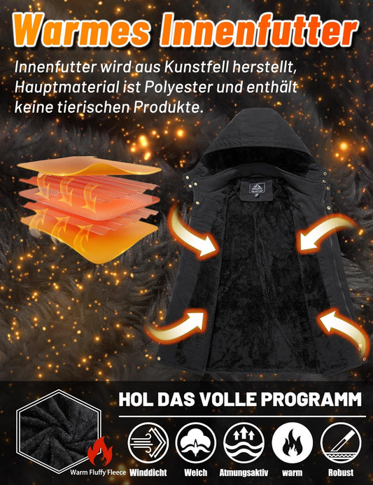 KEFITEVD moška zimska jakna – velikost L