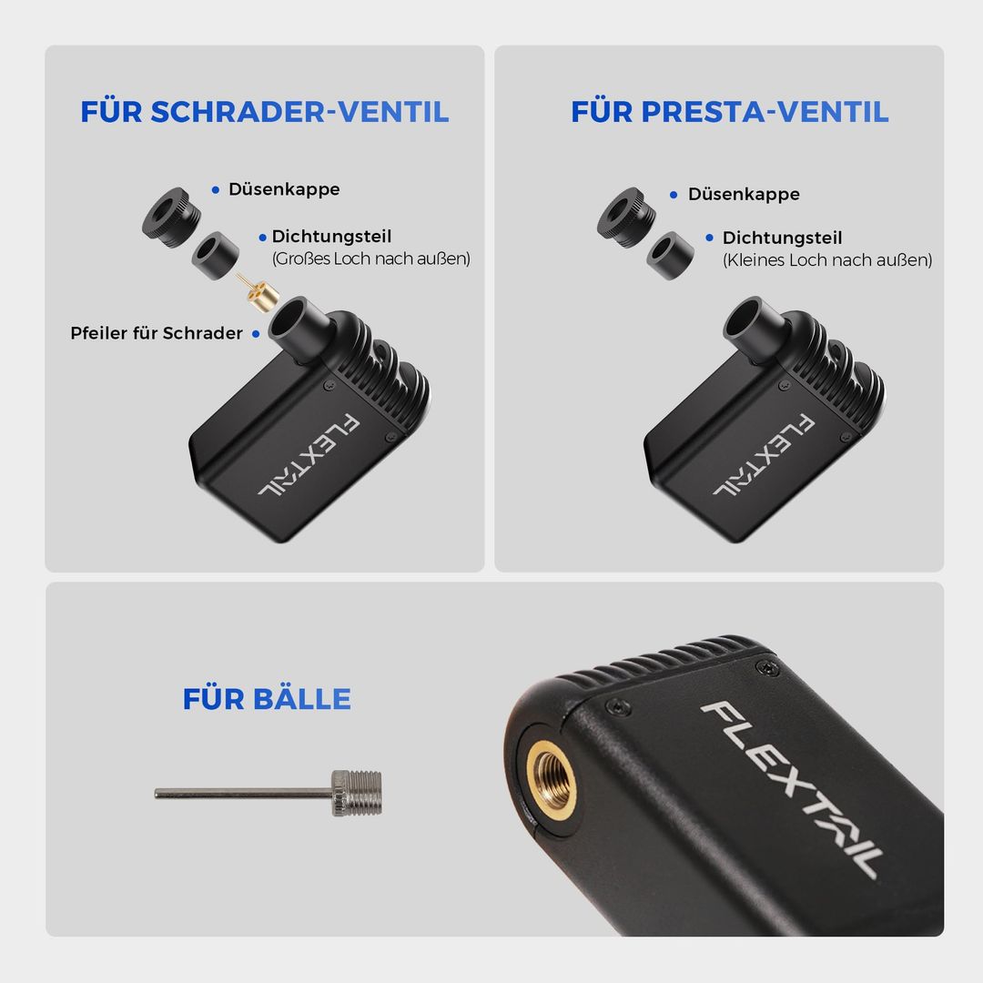 Flextail mini USB-C kompresor za kolo- 6,9 Bar - naklikaj.si