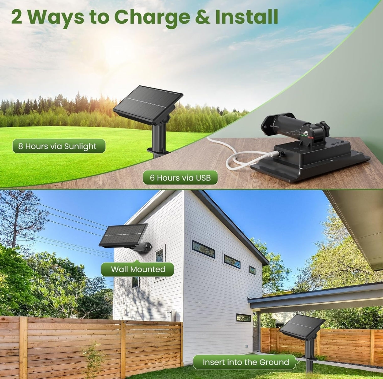 💡 Solarne verižne luči 15 m – 25+1 LED G40, USB + sončno polnjenje