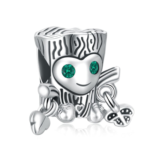 Obesek za Pandoro Baby Groot – navdihnjen po Marvel Guardians of the Galaxy (srebro S925)