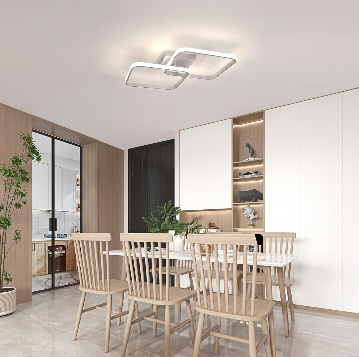 💡 LED stropna luč z daljinskim upravljalnikom 50W