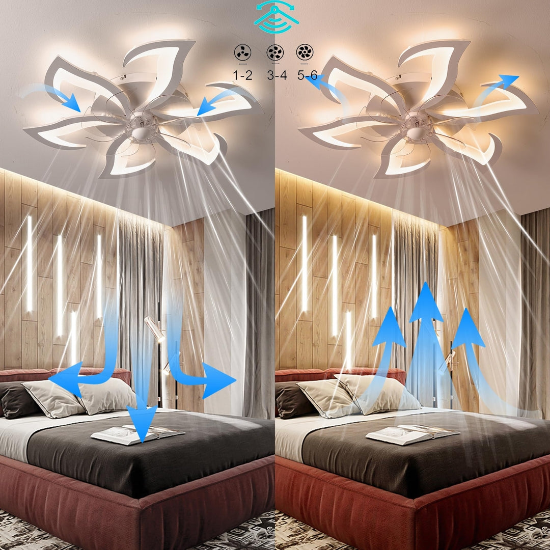 💡 LED stropna svetilka s tihim ventilatorjem 85W