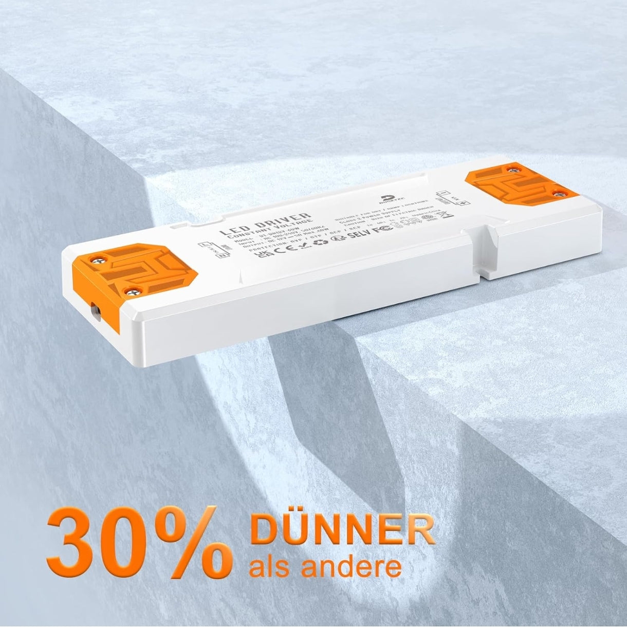 ⚡ DUSKTEC LED napajalnik 12V, 100W, IP20 – ultra tanek