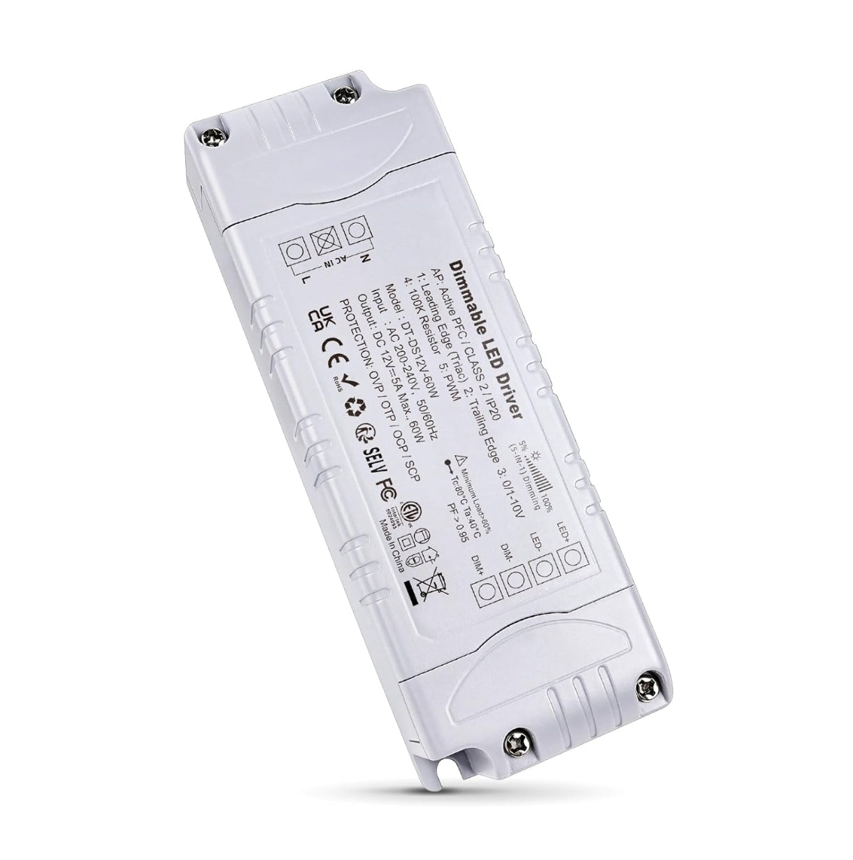 ⚡ REYLAX LED napajalnik 12V, 60W, IP20 - zatemnilni (dimmable)