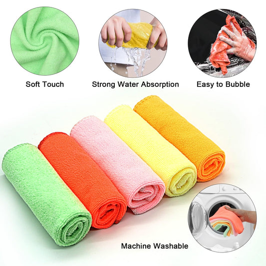 🧽 GOTFUN komplet 10 čistilnih krp iz mikrovlaken - naklikaj.si