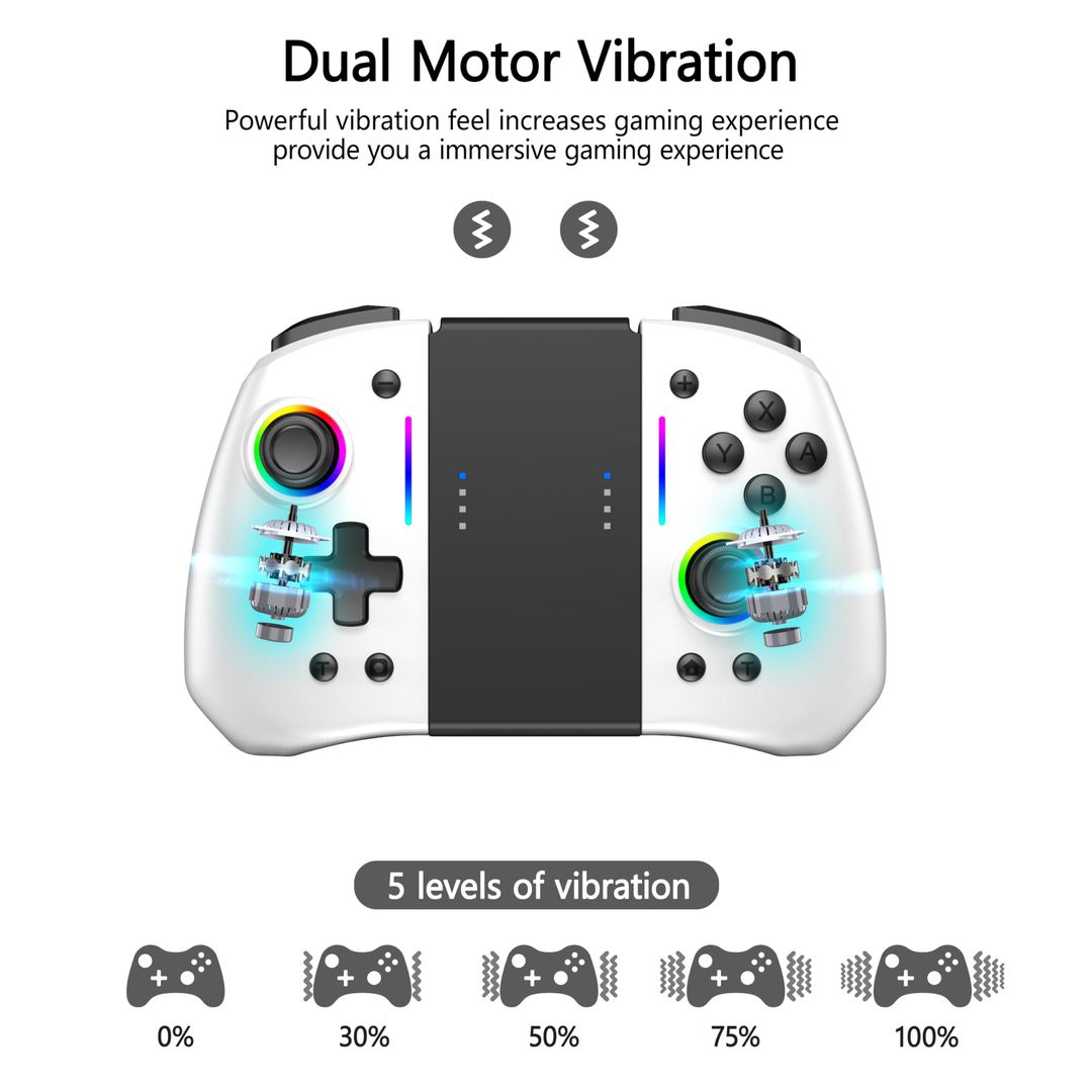 RGB Brezžični Gaming Krmilnik za Nintendo Switch