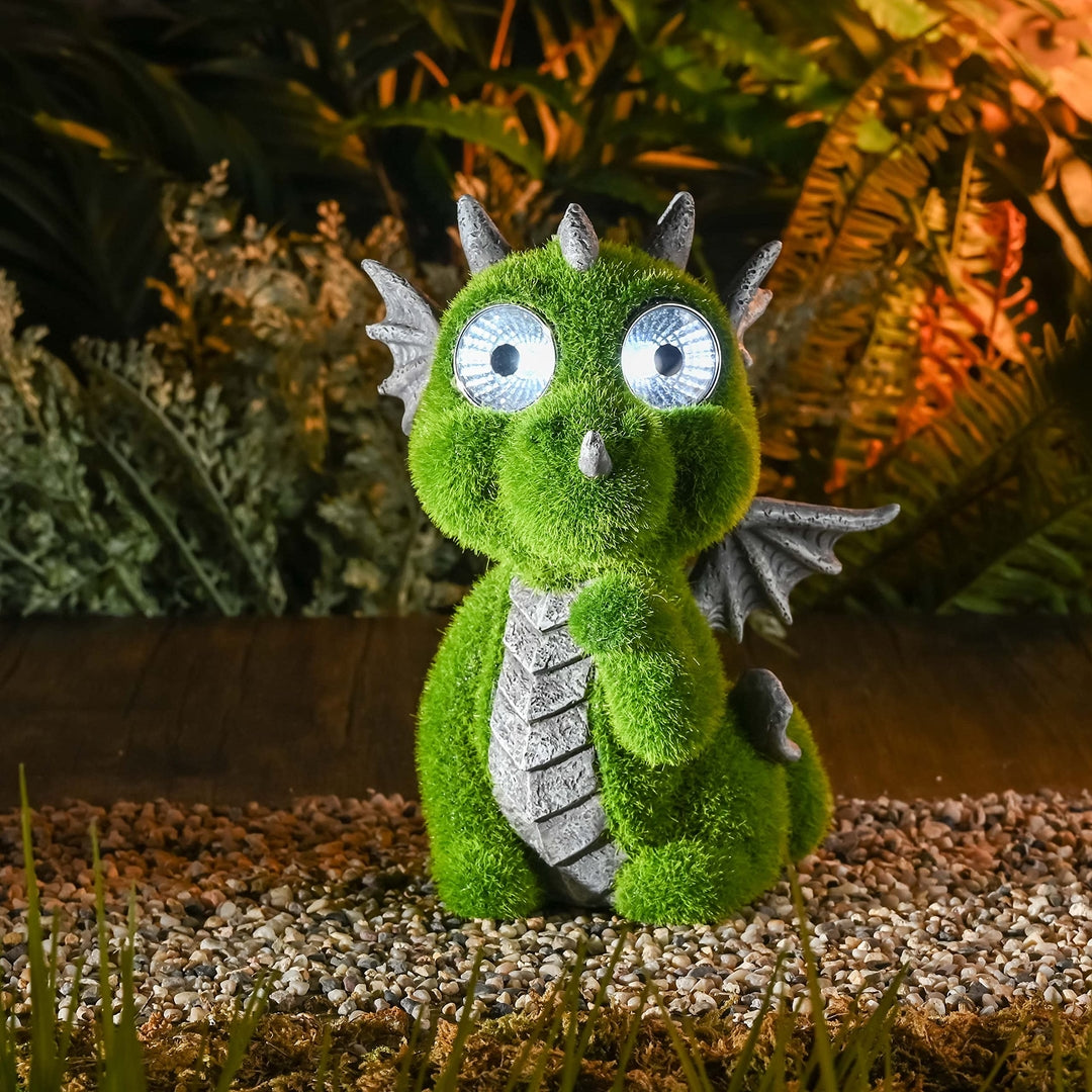 🐉 Solarni zmajček s svetlečimi LED očmi