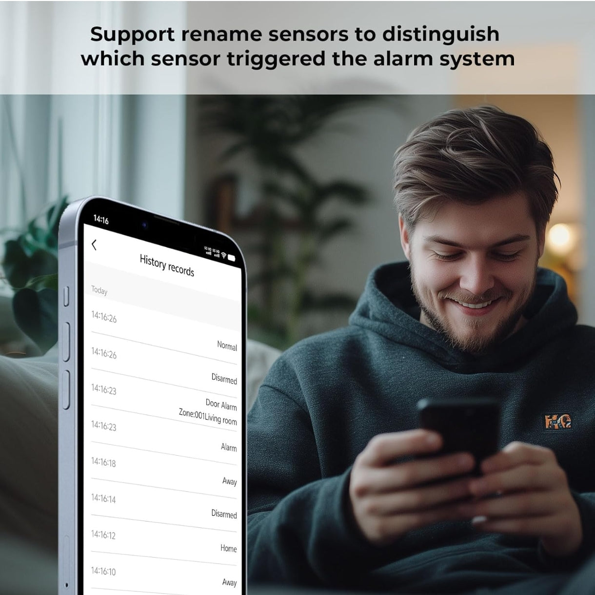 Pametni alarmni sistem XNY 4G + WiFi z zunanjo in notranjo kamero - naklikaj.si