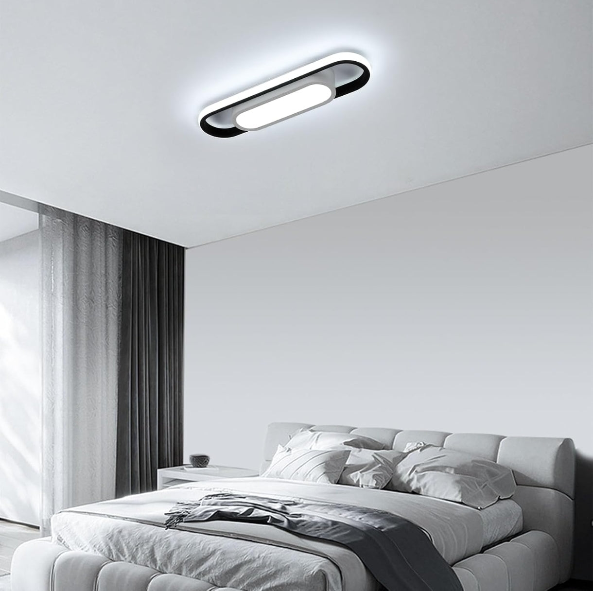💡 Moderna LED stenska/stropna svetilka 24W – hladna bela 6500K