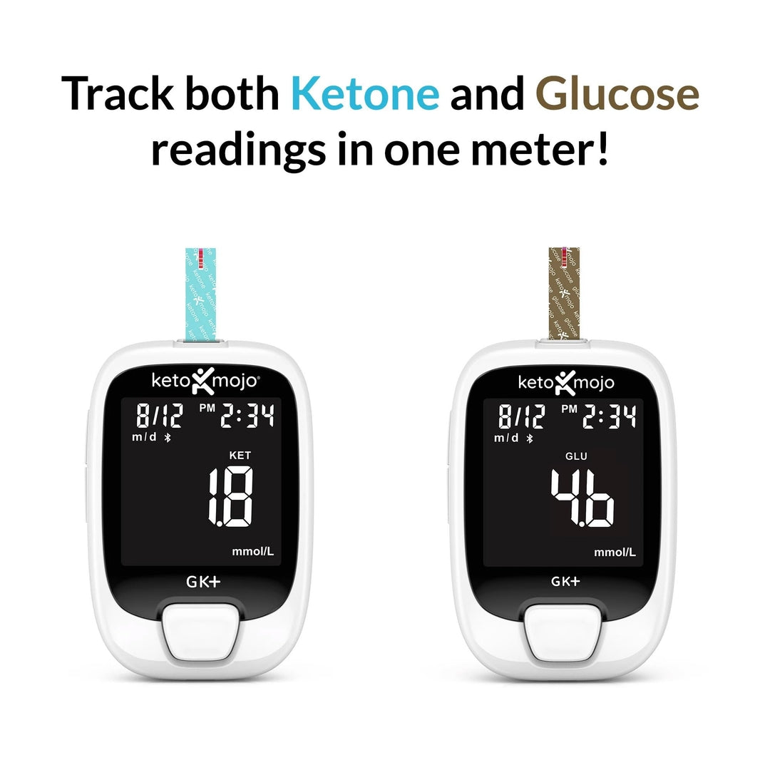🩺 Keto-Mojo GK+ Bluetooth merilnik glukoze in ketonov
