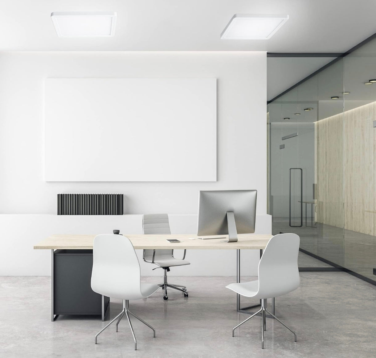 💡 LED stropna svetilka Ultra Flat 12W, 4000K – izjemno tanka