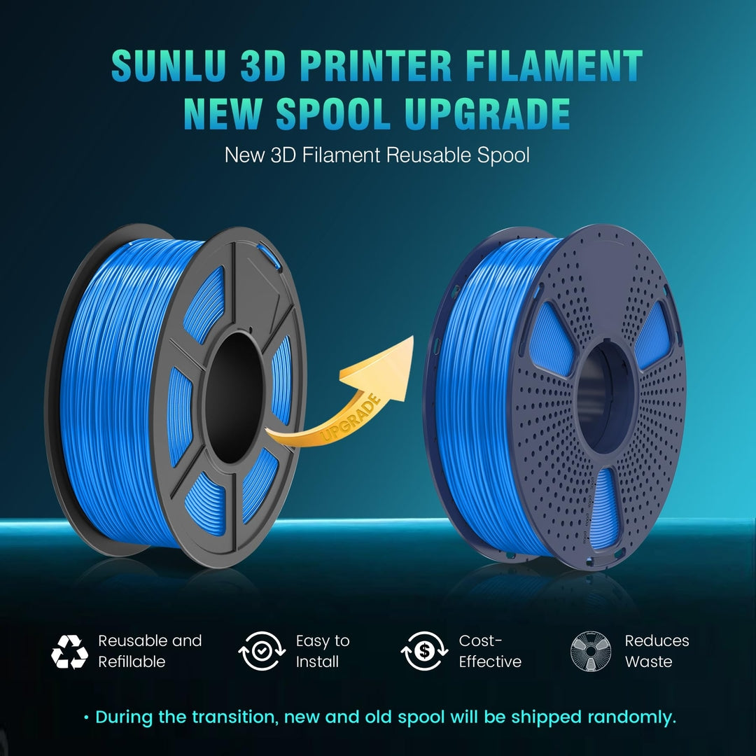 🧵 SUNLU ABS filament – 1.75 mm, črna, 1kg