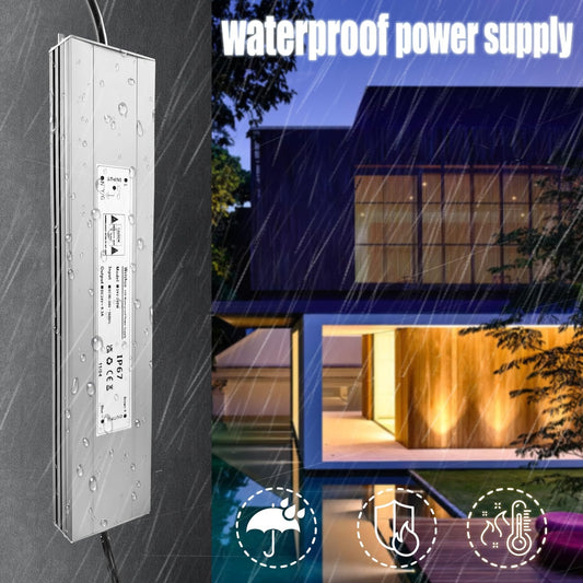 🔌 LED napajalnik 12V 200W, IP67 vodoodporen, slim