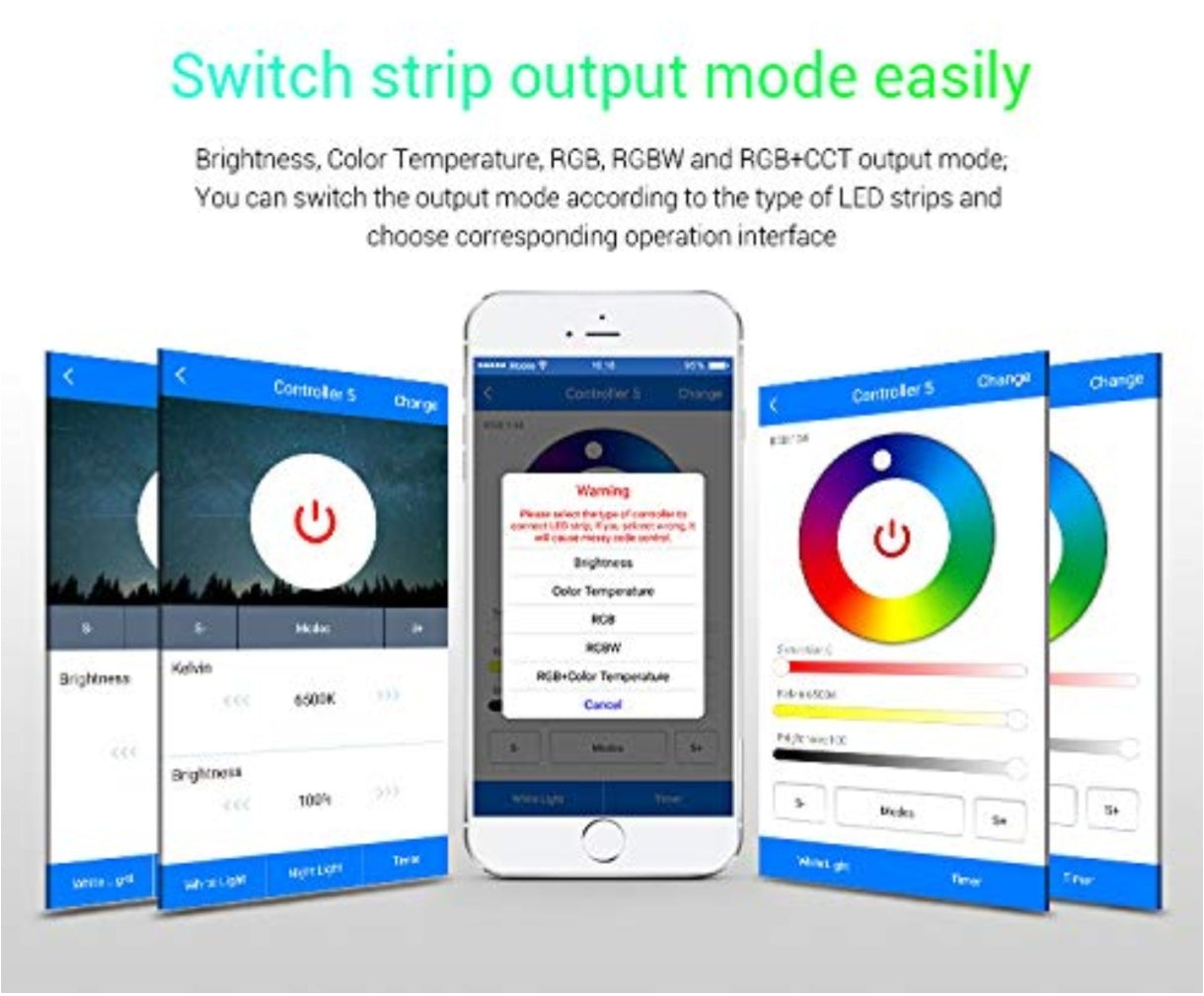 ⚡ MiBoxer WL5 – WiFi 5 v 1 LED kontroler