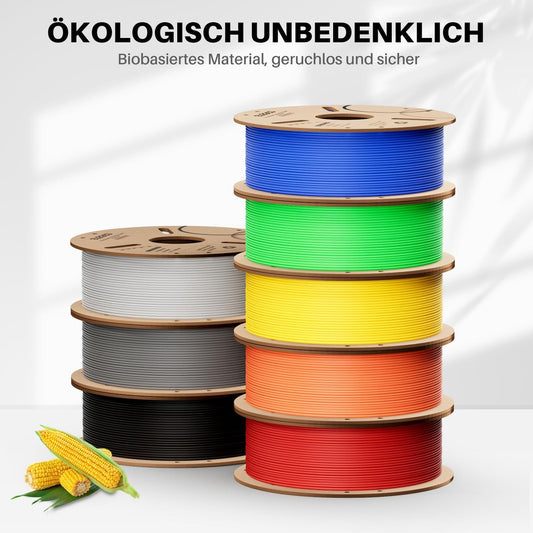 🧵 ELEGOO PLA+ filament - 1,75 mm, space gray, 1 kg - naklikaj.si