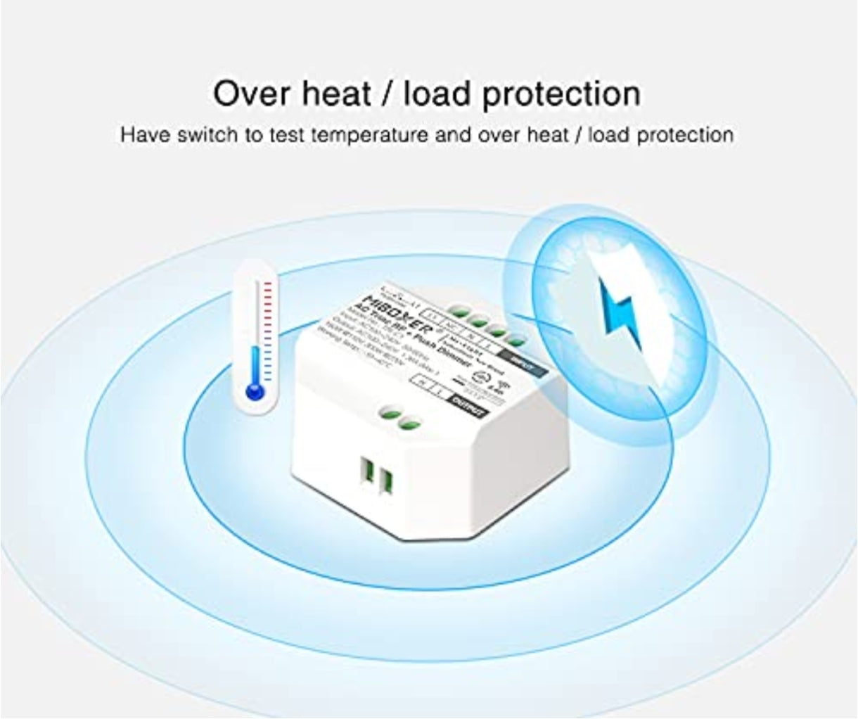 ⚡ MiBoxer AC Triac RF + Push Dimmer (TRI-C1) – pametni zatemnilnik