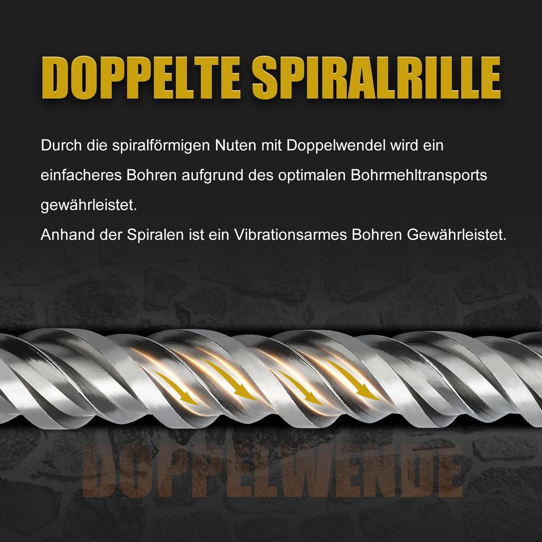 Sveder za beton in kamen MOXPIFY 30x350 mm SDS Plus