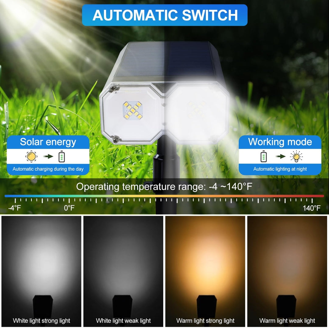 🌞Solarna svetilka z avtomatskim vklopom - 2kos