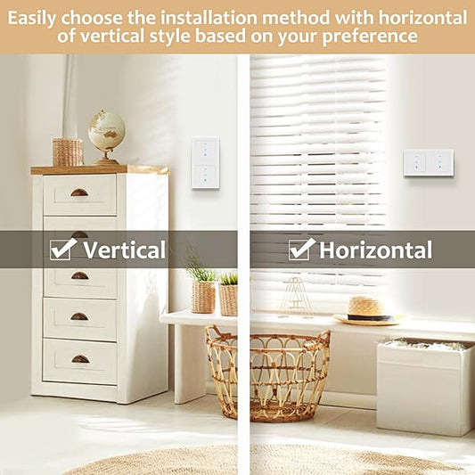 🪟 CURRYSMARTER pametno dvojno stikalo za rolete z WiFi povezavo in glasovnim upravljanjem - naklikaj.si