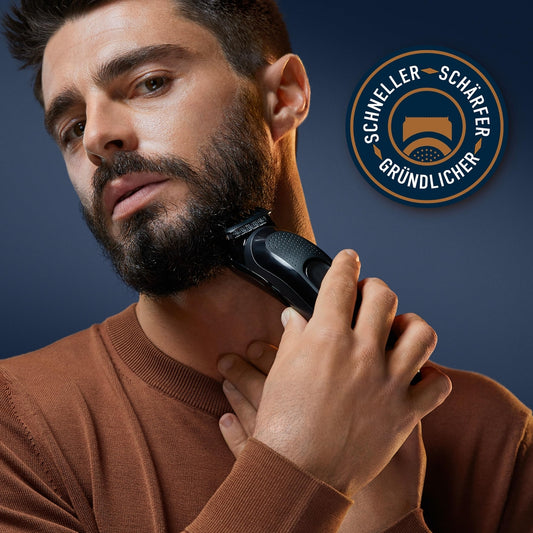 Gillette King C. brezžični prirezovalnik / strižnik brade z nastavki