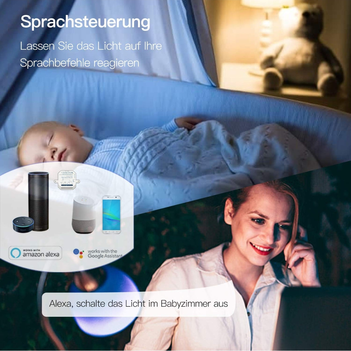 ⚡ LoraTap WiFi pametni stikalno relejni modul, 16A - komplet 2x