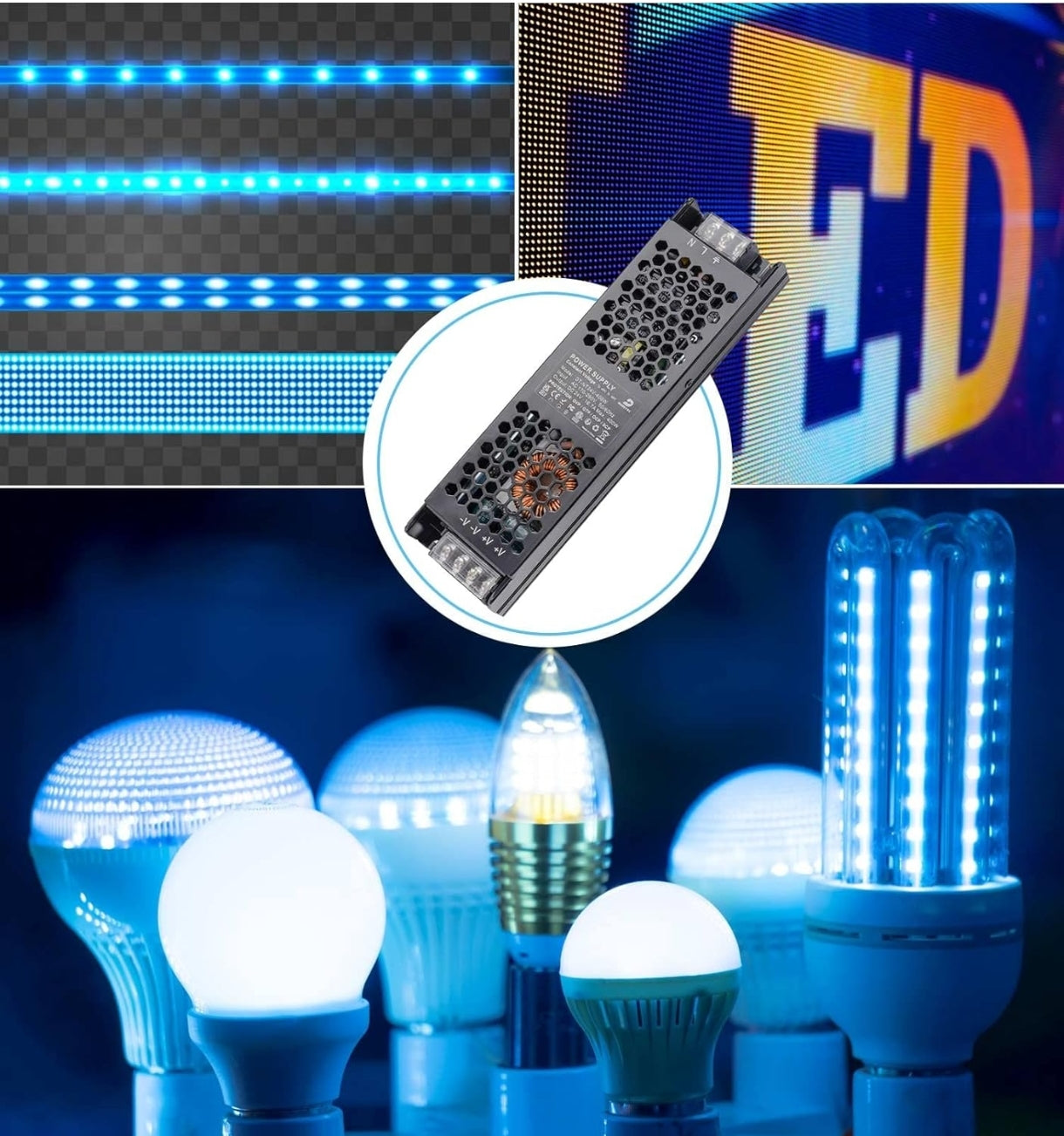 ⚡ DUSKTEC LED napajalnik 24V, 400W, IP20