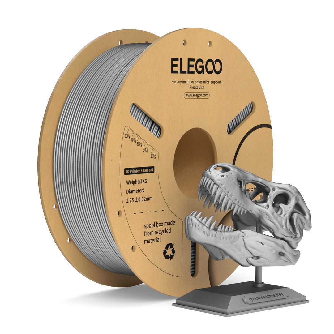 🧵 ELEGOO PLA+ filament 1,75 mm – Space Gray, 1 kg
