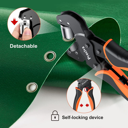 PRECIVA klešče za nete – profesionalni set z 500 neti, 10 mm