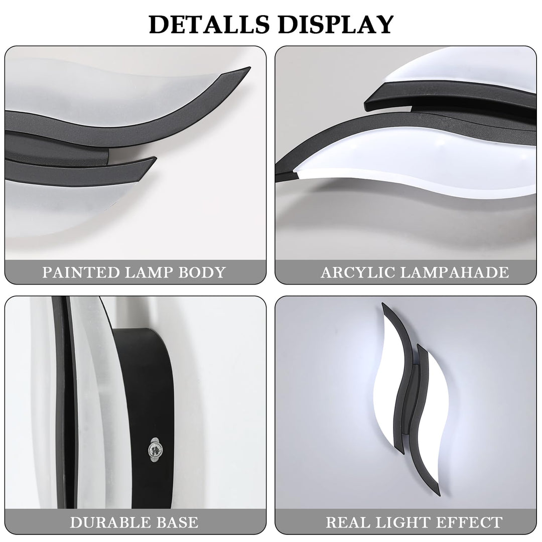 💡LED-Wandleuchte 12W – Kaltweiß 6500K