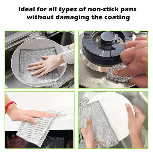 🧽 12x žičnata krpa za pomivanje 20x20cm - naklikaj.si