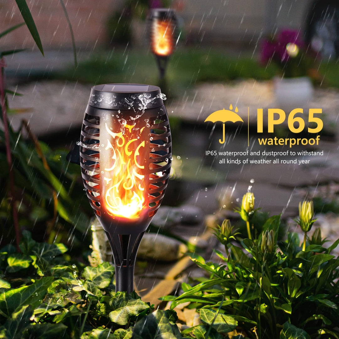 🔥 Solarne bakle Geemoo – komplet 6 kosov, IP65