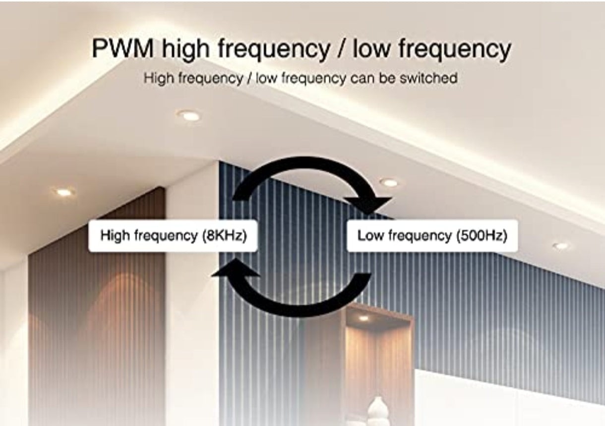 ⚡ LED krmilnik MIBOXER – enobarvni, WiFi 2.4GHz/RF