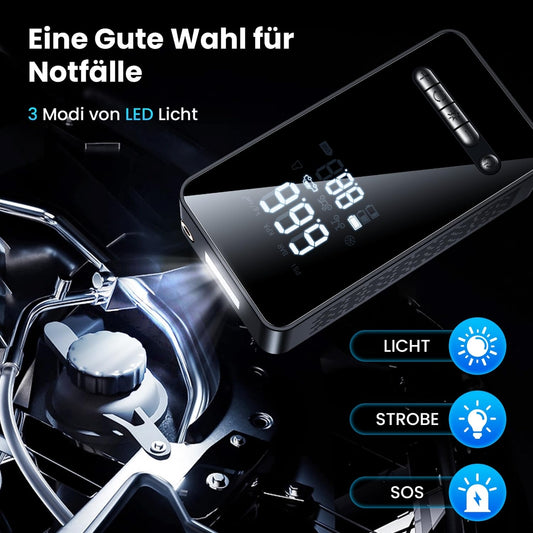 IPFLIN prenosni električni kompresor 10,3bar, 6000mAh / powerbank