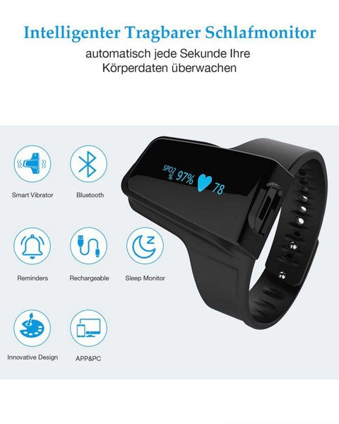 ⌚VIATOM Checkme™ O2 – zapestni pulzni oksimeter z merilcem spanja