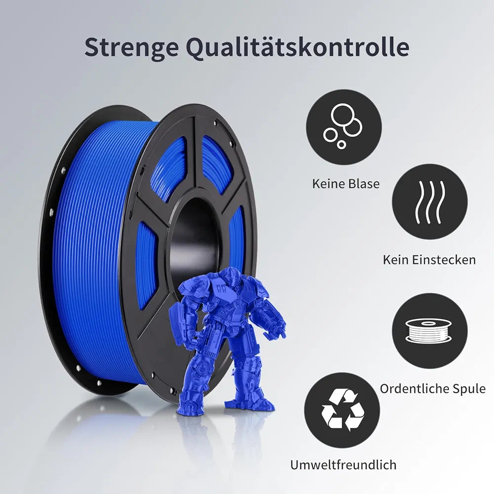 🧵 ANYCUBIC PLA filament - 1.75 mm, modra, 1kg (Manjka 150g)